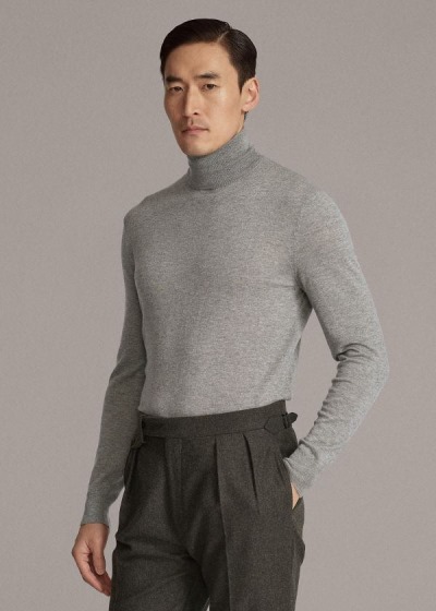 Suéter Ralph Lauren Cashmere Turtleneck Homem 46120-KNHX